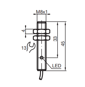 电感式传感器NEB4-8GM45-E2(图2)