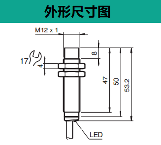电感式传感器 NBN8-12GM50-E2(图2)