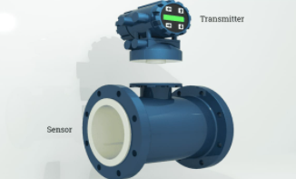 电磁流量计传感器如何工作，电磁流量计传感器不同部件的作用？(图2)