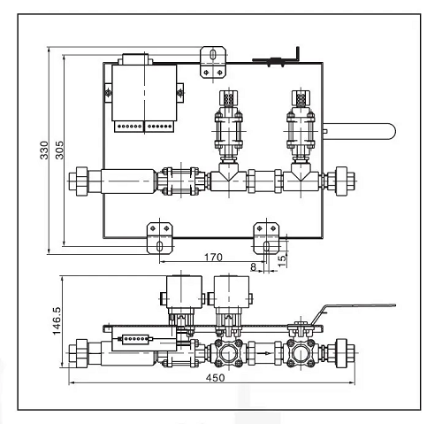 比例电磁控制阀如何控制流体流动的阀门？(图1)