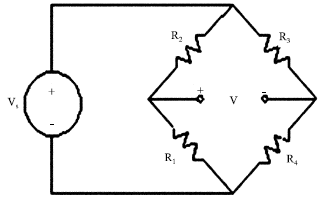 压阻式压力传感器技术电阻设计变化的输出电压等式(图2)
