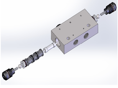 使用液压先导式单向阀设计需要将执行器锁定到位的应用
