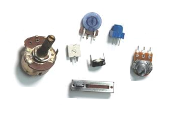 典型的两种电位器传感器类型，电阻位置传感器和电容式位置传感器的差异(图2)