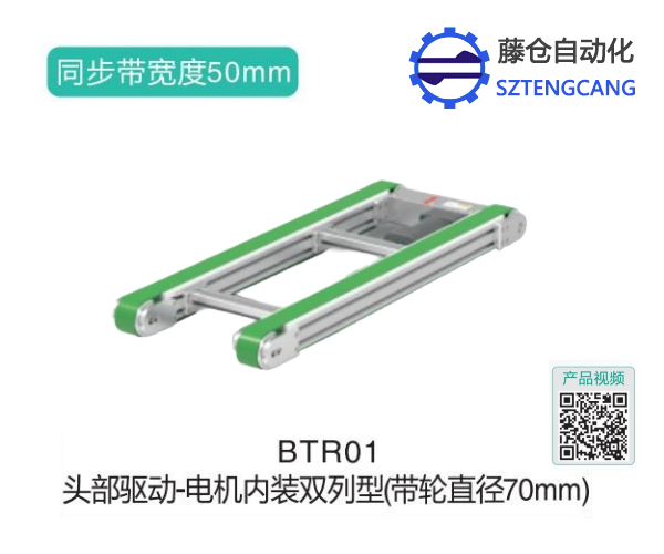 电机内装双列型头部驱动链式输送机BTR01(图1)