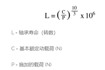 如何计算交叉滚子轴承的使用寿命(各种载荷类型)(图2)
