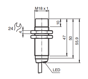 电感式传感器NBN12-18GM50-E0(图2)