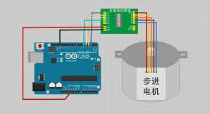 单片机控制步进电机的驱动电路，精确地控制转动角度和速度
