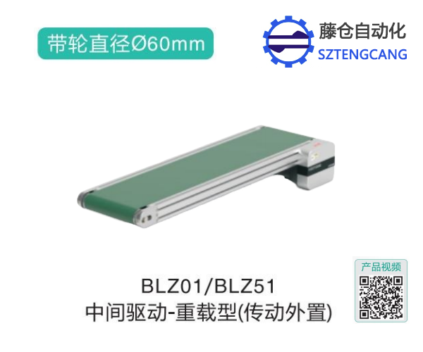 链轮传动重载型BBT01/BBT51头部驱动皮带螺旋输送机(图1)