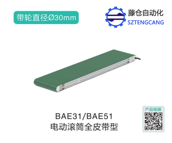 全皮带型BAE31/BAE51电动滚筒输送机(图1)