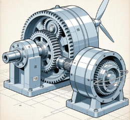 大型齿轮减速机与风电齿轮箱，串联如何解扭矩冲突？(图1)