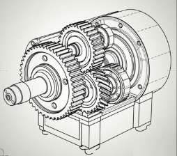 大型齿轮减速机在港口起重机中如何防盐雾蚀齿？(图1)