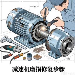 工机减速机磨损后现场应急修复方案有哪些?(图1) 工机减速机磨损后现场应急修复方案有哪些?(图1)