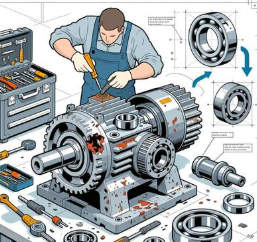 减速机配件齿轮轴的磨损，修复与更换判定标准是什么？