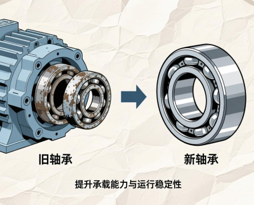 减速机轴承拆卸时，避免轴颈拉伤的实操技巧(图1)