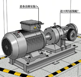进口减速机安装时中外标准差异的协调适配(图1)