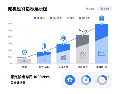 二手进口减速机性能检测的核心指标有哪些？(图1)