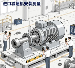 进口减速机安装基准的精准测量方法有哪些？(图1)