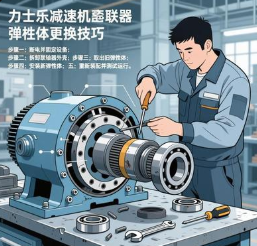 力士乐减速机联轴器弹性体更换技巧(图1) 力士乐减速机联轴器弹性体更换技巧(图1)