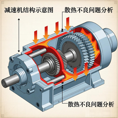 力士乐减速机散热不良的改进方法?(图1) 力士乐减速机散热不良的改进方法?(图1)