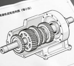 螺旋锥齿轮减速机齿轮，啮合印痕偏移怎么校正？(图1)