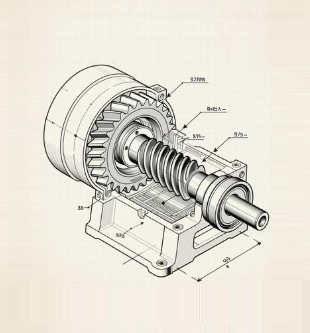 螺旋锥齿轮减速机与电机安装同轴度怎么测?(图1) 螺旋锥齿轮减速机与电机安装同轴度怎么测?(图1)