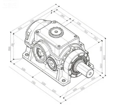 平行轴减速机粉尘工况，轴端密封升级改造技巧？(图1)
