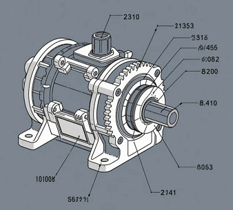 起重机减速机钢丝绳卷筒连接对中校准？