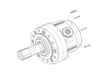 微型齿轮减速机输出轴松动如何加固?(图1) 微型齿轮减速机输出轴松动如何加固?(图1)