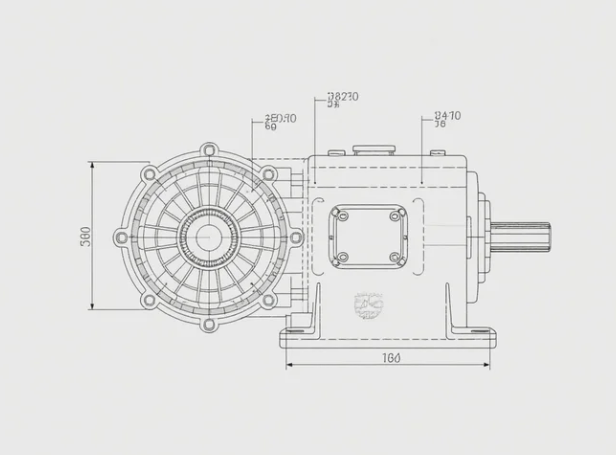 无级变速减速机低速运行，发热如何有效降温？(图1)