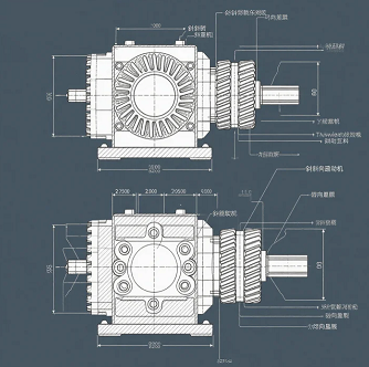 斜齿轮减速机齿向偏差，如何精准校正且不损伤齿面？(图1)