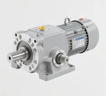 斜齿轮蜗轮减速机蜗轮磨损后更换斜齿轮(图1)