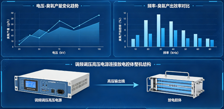 臭氧发生器原理调频,调压调控臭氧产出量(图1) 臭氧发生器原理调频,调压调控臭氧产出量(图1)