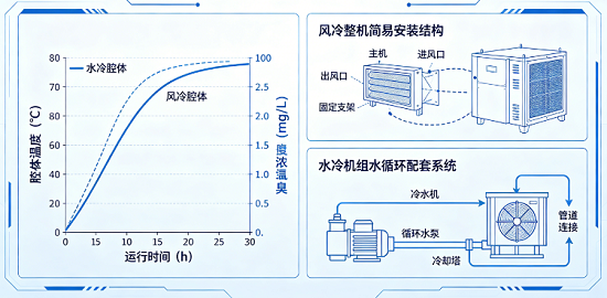 中型臭氧发生器水冷风冷机型怎么选(图1) 中型臭氧发生器水冷风冷机型怎么选(图1)