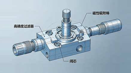 电磁换向阀高频换向,怎样延长阀芯寿命?(图1) 电磁换向阀高频换向,怎样延长阀芯寿命?(图1)