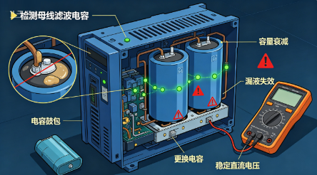 伺服驱动器母线电压不稳怎么维修(图2)