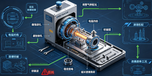 等离子体发生器电极损耗过快解决办法(图1) 等离子体发生器电极损耗过快解决办法(图1)
