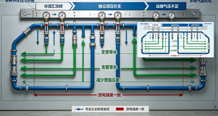 等离子体发生器流水线安装气路排布要点(图3) 等离子体发生器流水线安装气路排布要点(图3)