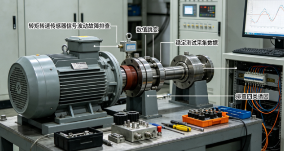 转矩转速传感器信号波动故障排查(图1) 转矩转速传感器信号波动故障排查(图1)