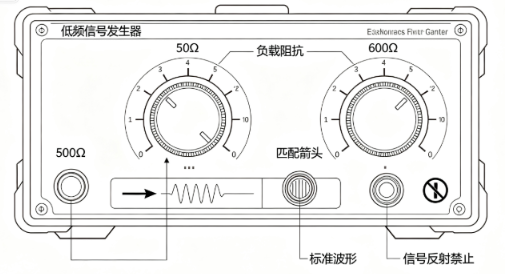 低频信号发生器阻抗匹配接线技巧(图1)