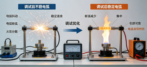 电弧发生器起弧不稳定调试解决办法(图3) 电弧发生器起弧不稳定调试解决办法(图3)