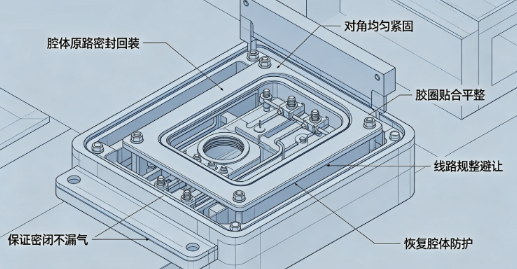 电弧发生器密闭腔体内部积碳清理流程(图2) 电弧发生器密闭腔体内部积碳清理流程(图2)