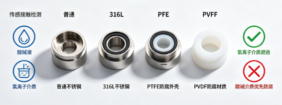 液体传感器分类及适用介质选型要点(图1) 液体传感器分类及适用介质选型要点(图1)
