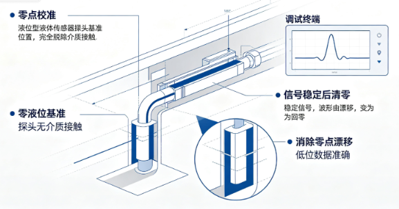 液位型液体传感器校准操作,提升测量准确度(图1) 液位型液体传感器校准操作,提升测量准确度(图1)