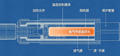 氧气传感器探头结露故障预防措施(图2) 氧气传感器探头结露故障预防措施(图2)