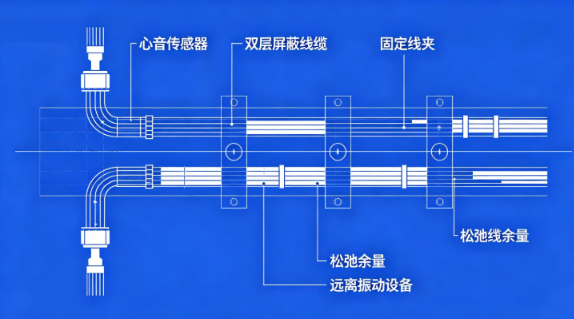 心音传感器外界震动干扰消除手段(图1) 心音传感器外界震动干扰消除手段(图1)