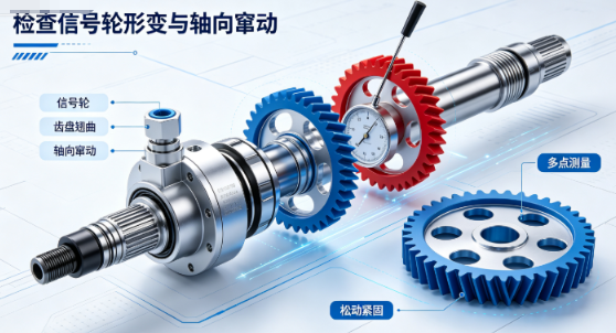 凸轮轴传感器间隙偏差造成启动困难(图1) 凸轮轴传感器间隙偏差造成启动困难(图1)