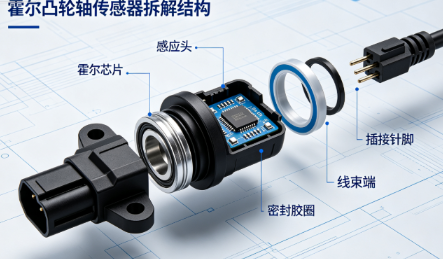 霍尔凸轮轴传感器信号丢失,故障快速排查技巧(图2) 霍尔凸轮轴传感器信号丢失,故障快速排查技巧(图2)