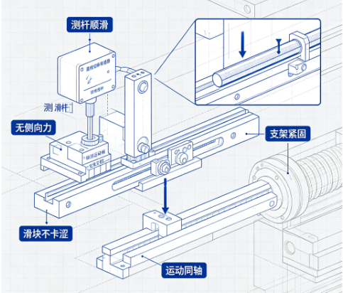 直线位移传感器信号跳变?现场排查修复实操方案(图1) 直线位移传感器信号跳变?现场排查修复实操方案(图1)
