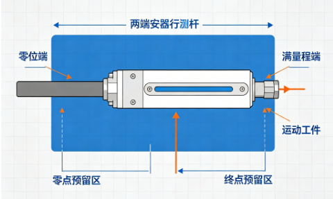 做好行程余量防护，直线位移传感器防撞击技巧(图1)