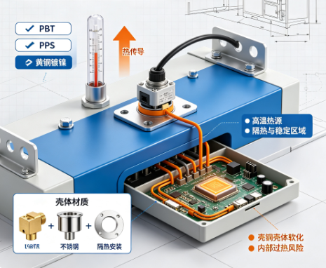 高温工位用交流接近开关,外壳材质怎么选?(图1) 高温工位用交流接近开关,外壳材质怎么选?(图1)